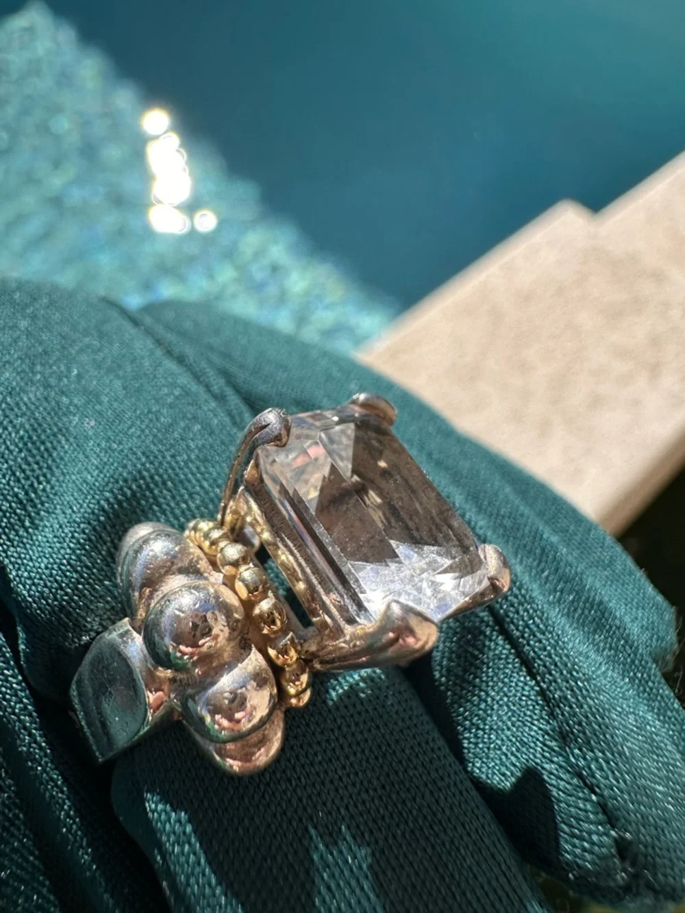 LAGOS Glacier Topaz Caviar Collection Ring - Picture 9 of 10